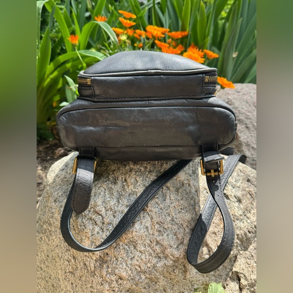 Margot Black Backpack with Minimalist Design - Picture 5 of 10